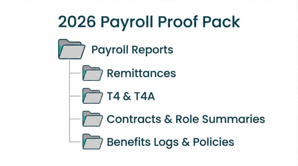 CRA Payroll Audit Red Flags: A 2026 Guide for Employers 5 CRA payroll audit red flags payroll proof pack folder structure for 2026