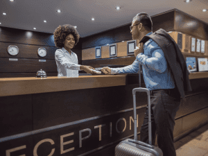 GST/HST rules for tourism businesses in Canada: Guest checking into a Canadian tourism business