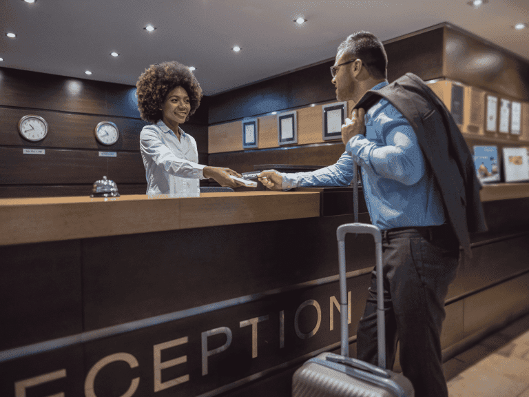 GST/HST rules for tourism businesses in Canada: Guest checking into a Canadian tourism business