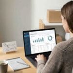 Multi-currency account Canada QuickBooks featured image of cross-border desk setup