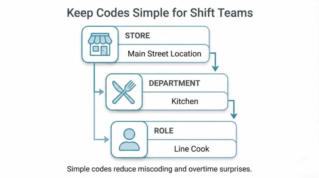 Time Tracking + Payroll Integration in 2026: A Setup Guide for Canadian Businesses 6 Time tracking payroll integration codes for shift teams example